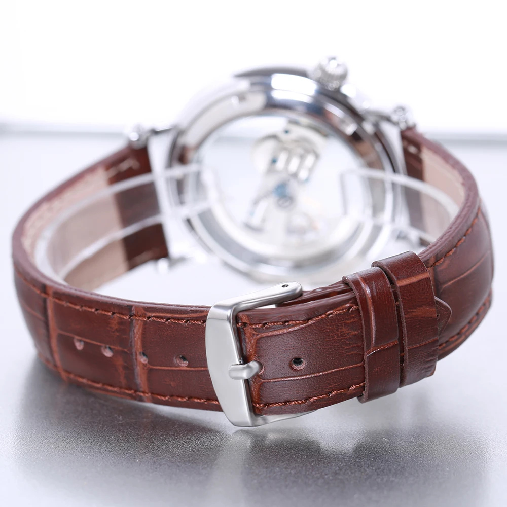 Часы наручные FORSINING Мужские механические брендовые автоматические Роскошные