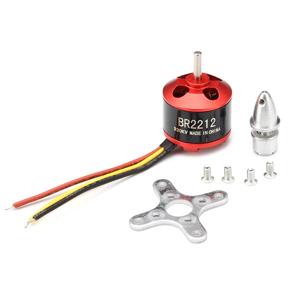 Бесщеточный мотор Racerstar BR2212 930KV 2 4S для радиоуправляемых моделей запчасти