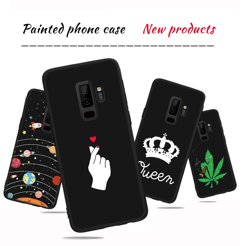 Чехол для samsung Galaxy A6S A9 S9 S8 A8 A6 J4 J6 J7 J8 плюс A7 A750 2018 Note 8 9 2017 планета Мягкий ТПУ чехол