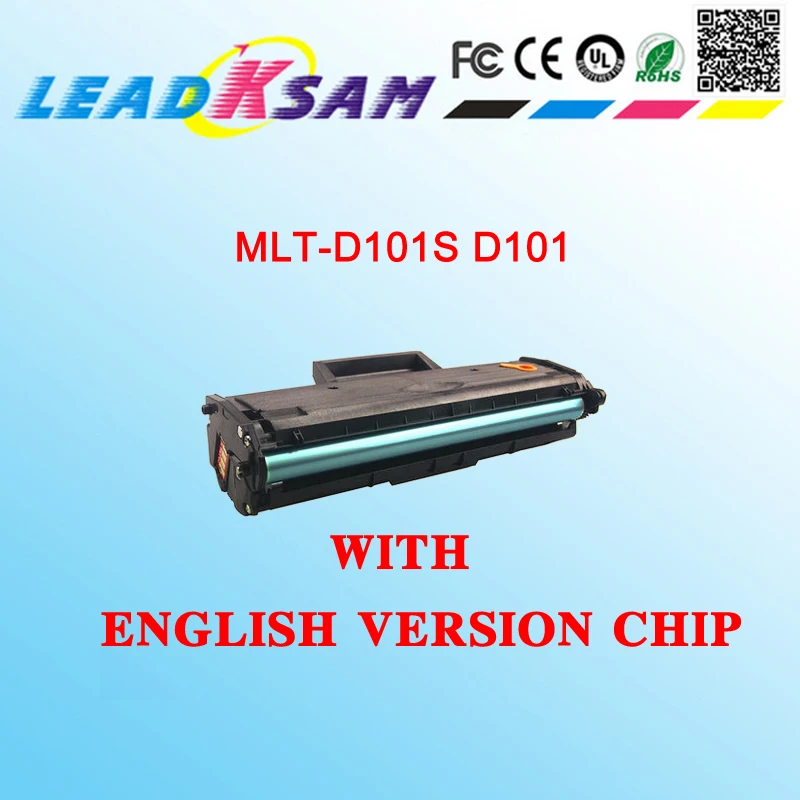 MLT-D101S D101 mlt d101s тонер-картридж с английской версией для ML - 2165 2160 2166W SCX 3400 3401 3405F 101s |