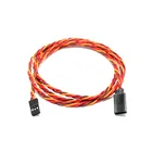100 шт., Удлинительный кабель с сервоприводом для Futaba JR, штекер-гнездо, соединительные кабели, проводка 100 мм, 10 см, 26AWG, 30 ядер