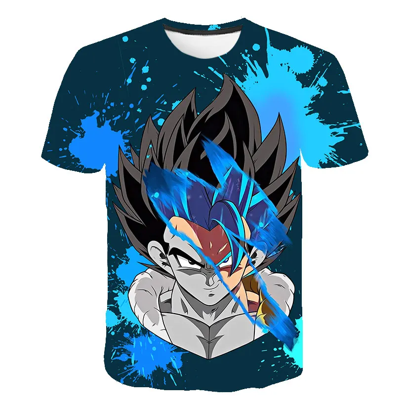 Dragon Ball Bulma Super Saiyan vegeta футболка 3D для мужчин женщин Аниме Малыш Гоку Готен Гохан