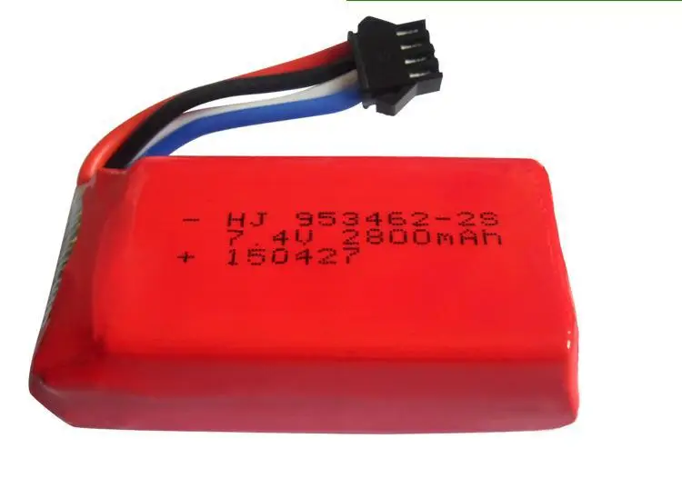 HJ808 U902 2 4g RC Запасные части для гоночных лодок 7 4 в 2800 мАч литий полимерный