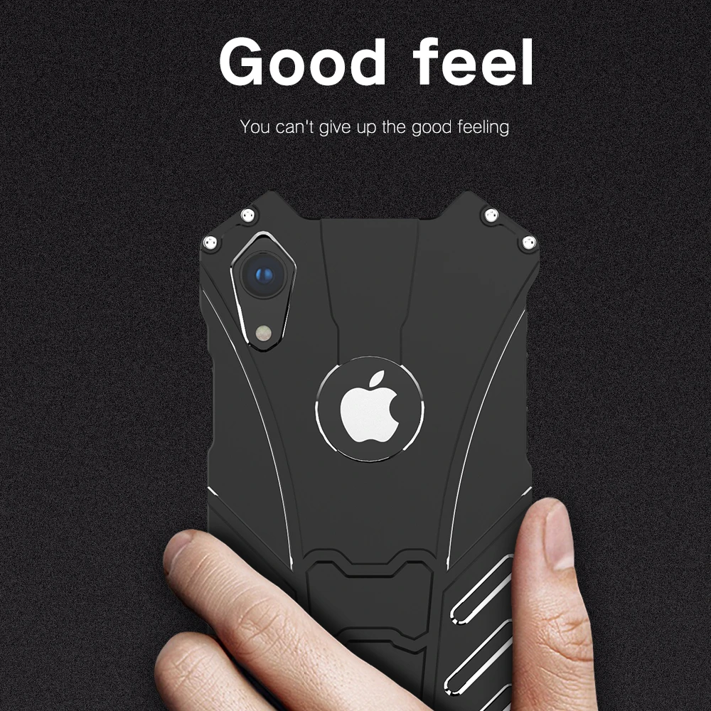 Чехол для Apple iPhone 5 se 6s 7 8 Plus металлический алюминиевый ударопрочный чехол