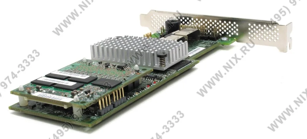 Карта контроллера RaidStorage Avago LSI MegaRAID SAS 9265-8i LSI00277 8 портов 1 ГБ кэш-памяти RAID0.1.5.6 SFF8087 6