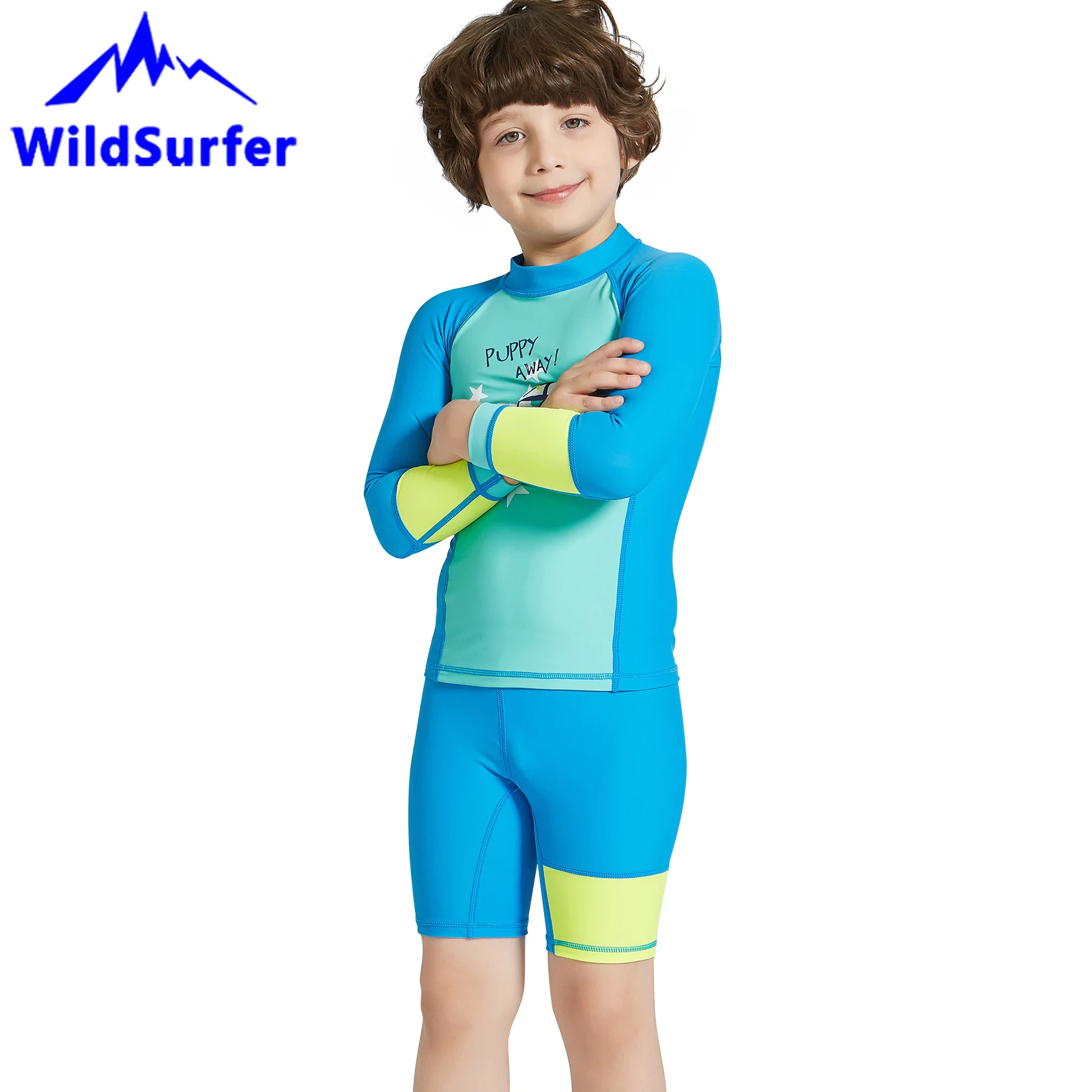WildSurfer/костюмы из двух предметов От 2 до 12 лет детский купальный костюм для