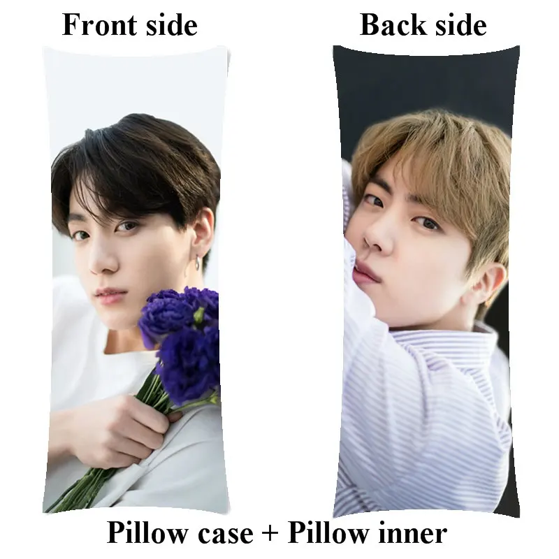 Длинная Подушка бойфренд JungKook kpop декоративные подушки для тела включая