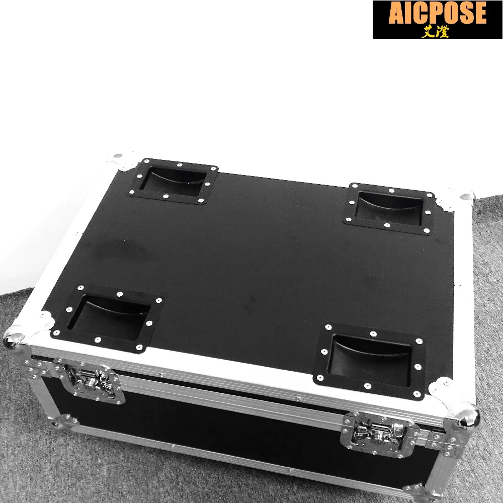 Плоский светодиодный светильник Par 9x10w + 30w RGB 3 в 1 с полетным чехлом DMX512