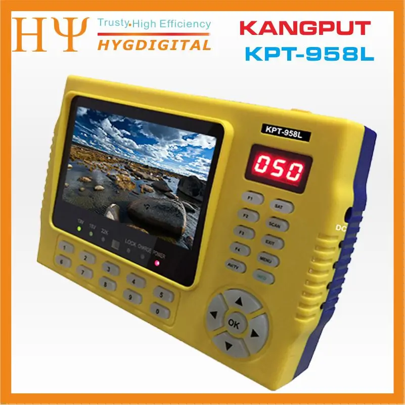 [Оригинальный] KPT 958L DVB S2 MPEG4 HD спутниковый искатель лучше satlink ws 6951 ws6916 ТВ приставка