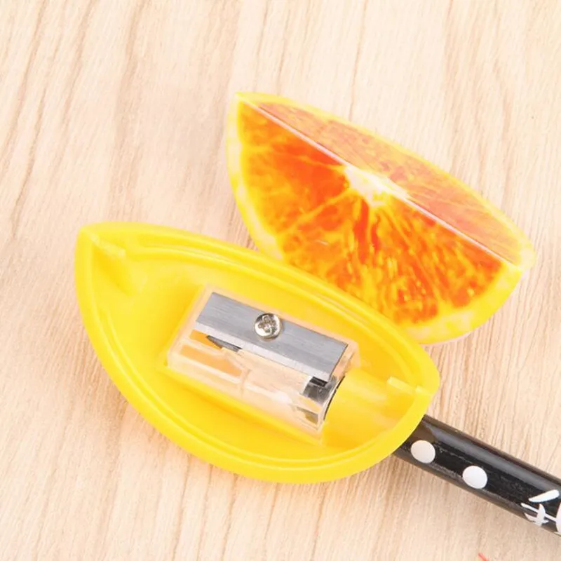 Novelty Plastic Fruits Pencil Sharpeners Children Boys Girls School Award Gift Prize Toys Party Favors wedding birthday|Сувениры для