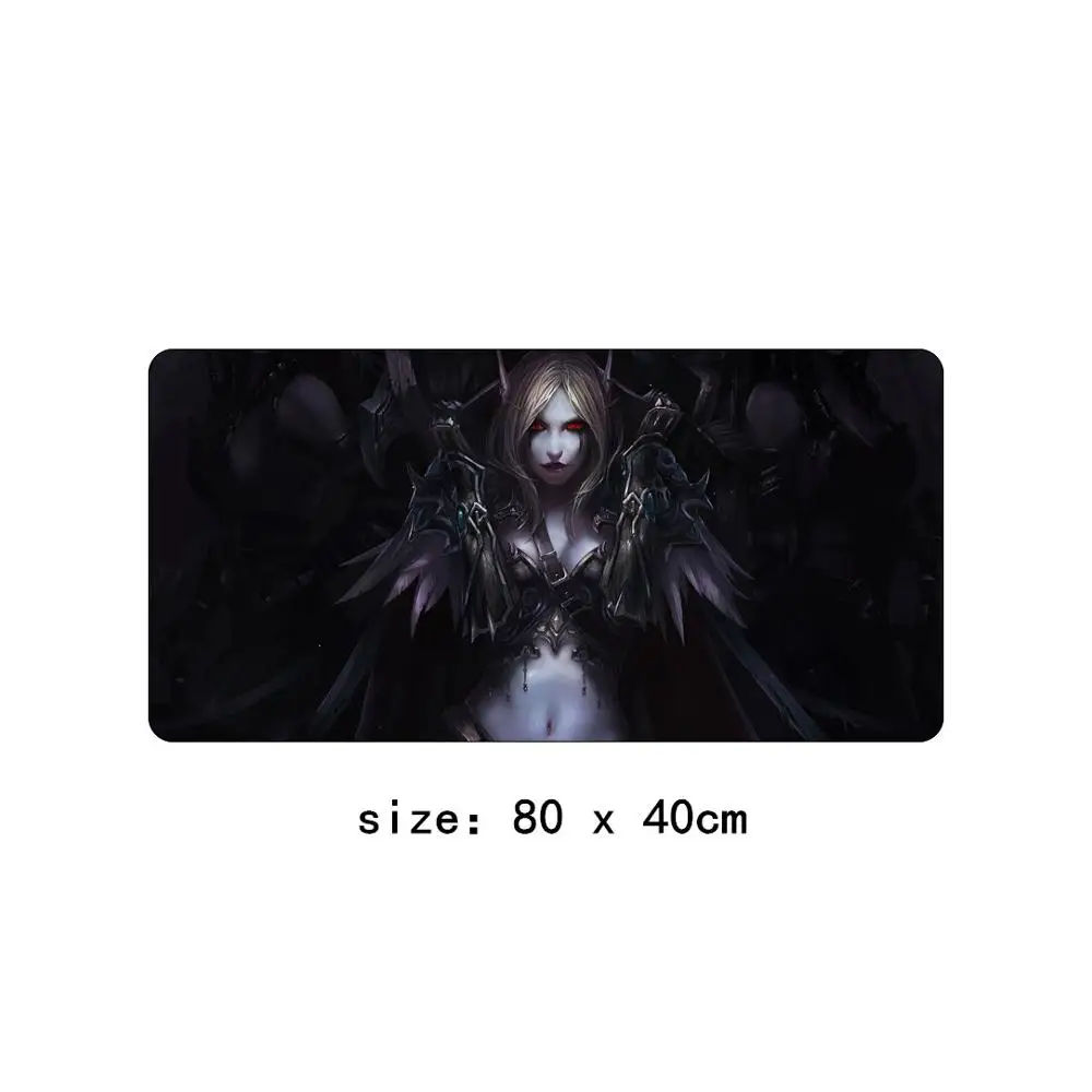 SIANCS 80x40 см XL, игровой коврик для мыши World of Warcraft, большой модный коврик для мыши WOW, для скоростного геймера, для ноутбука, резиновый коврик для ноутбука - Цвет: Model3