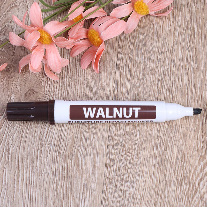 

Wood grain color correction repair repair scratch off paint complementary color pen Furniture touch up pen Floor