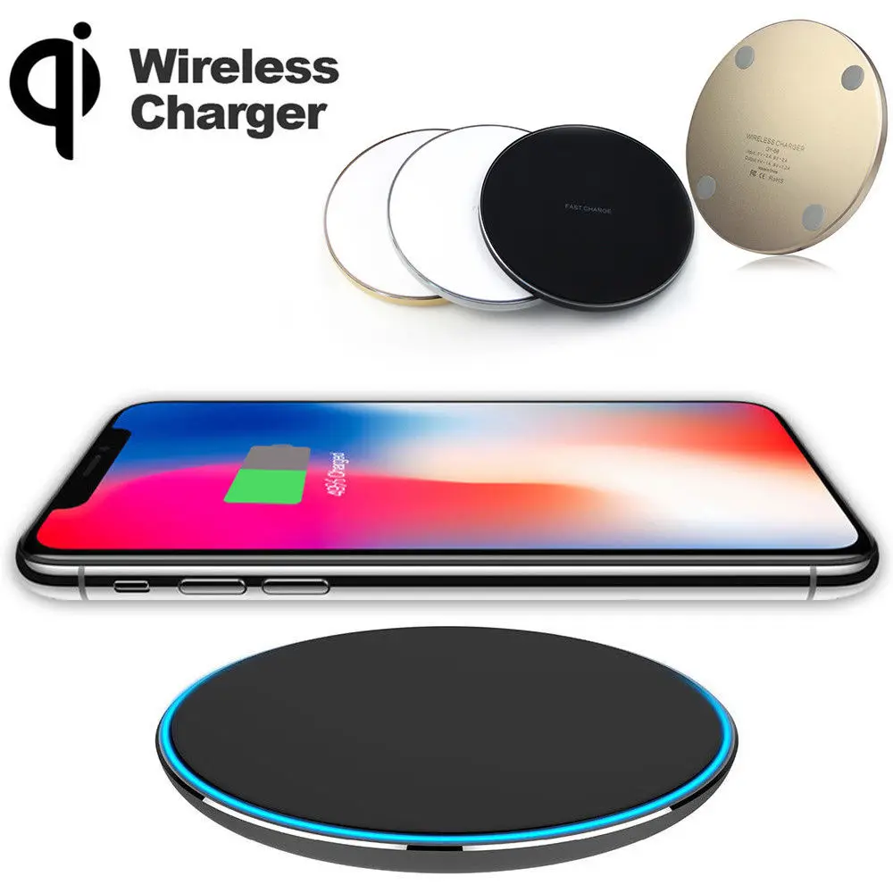 YILIZOMANA Qi Беспроводное зарядное устройство для iPhone 8 X XR XS Max QC3.0 10 Вт быстрая
