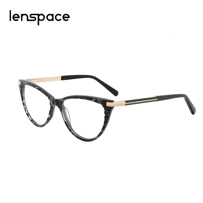 Acetate Glasses Frames Retro Optical Frame Women Cat Eye Prescription Eyeglasses Sexy Myopia Glasses Small Face Suitable Frame