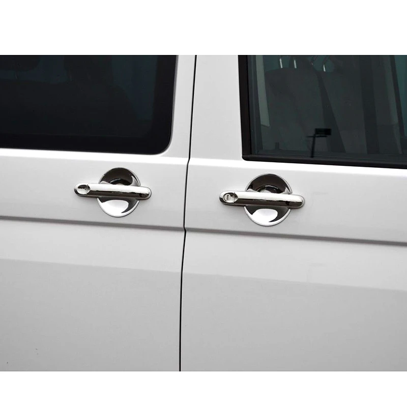 Комплект из 9 предметов крышка дверных ручек для автомобиля Transporter T5 T6 Caddy Van