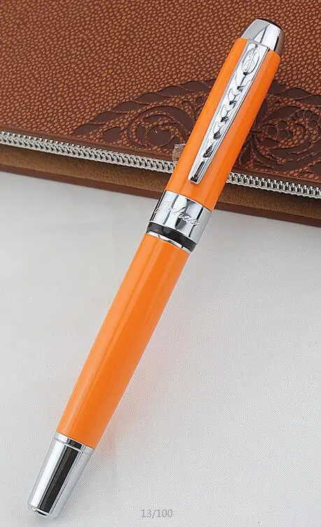 Jinhao 250 черный Золотой резьба перьевые ручки высокого качества Nib Роскошные чернила офисная деловая Ручка высокого класса студенческий подарок перо ручка - Цвет: Z