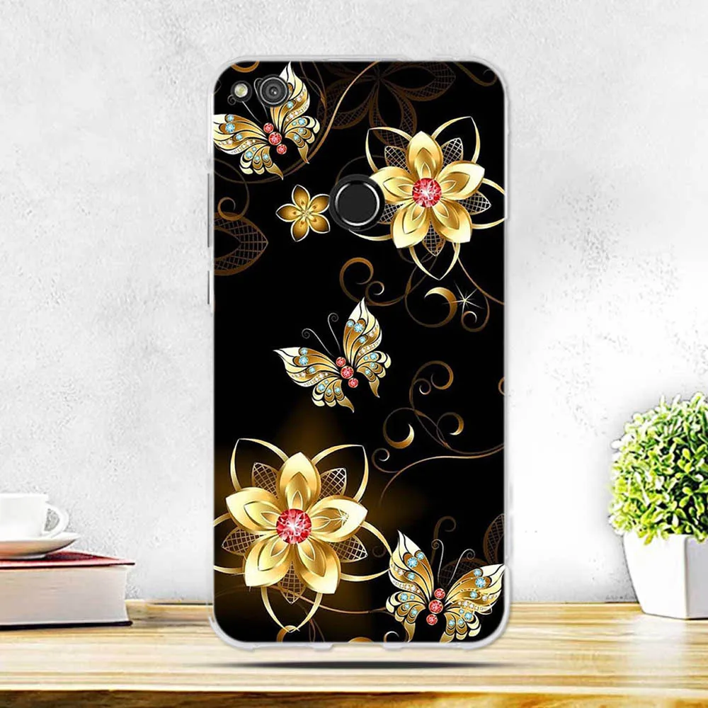16 Чехол для huawei Honor 8 lite, чехол для huawei P9 Lite, чехол из мягкого силикона, TPU, Fundas Coque, чехол для huawei P8 lite, чехол - Цвет: 16