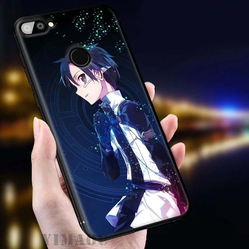 Мягкий чехол Sword Art Online Alicization для huawei mate 20 10 P30 P20 Pro P10 P9 P Smart Z 2019 &amp Nova 3 3i Lite |