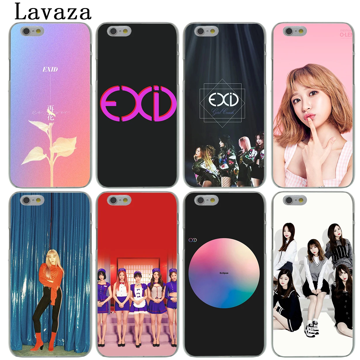 Твердый чехол для телефона Lavaza EXID Exceed In Dreaming Solji iPhone XR X 11 Pro XS Max 7 8 6 6S 5 5S SE 4S 4 10 |