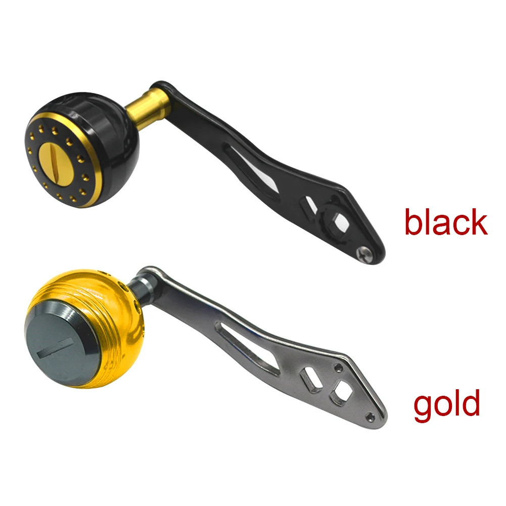 8x5cm Left And Right Tools Aluminum Alloy Fishing Reel Rivers DIY Knobs Boat Baitcasting Handle Sea For ABU DAIWA Universal | Спорт и