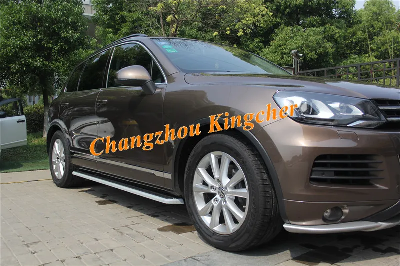Алюминиевая подножка боковая Nerf автомобильные аксессуары для VW Volkswagen Touareg 2011 2012