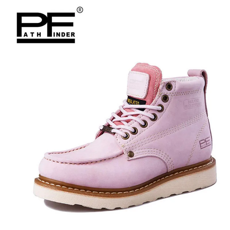 Pathfind/женские ботильоны из натуральной кожи zapatos mujer ручная работа 2019 обувь timber