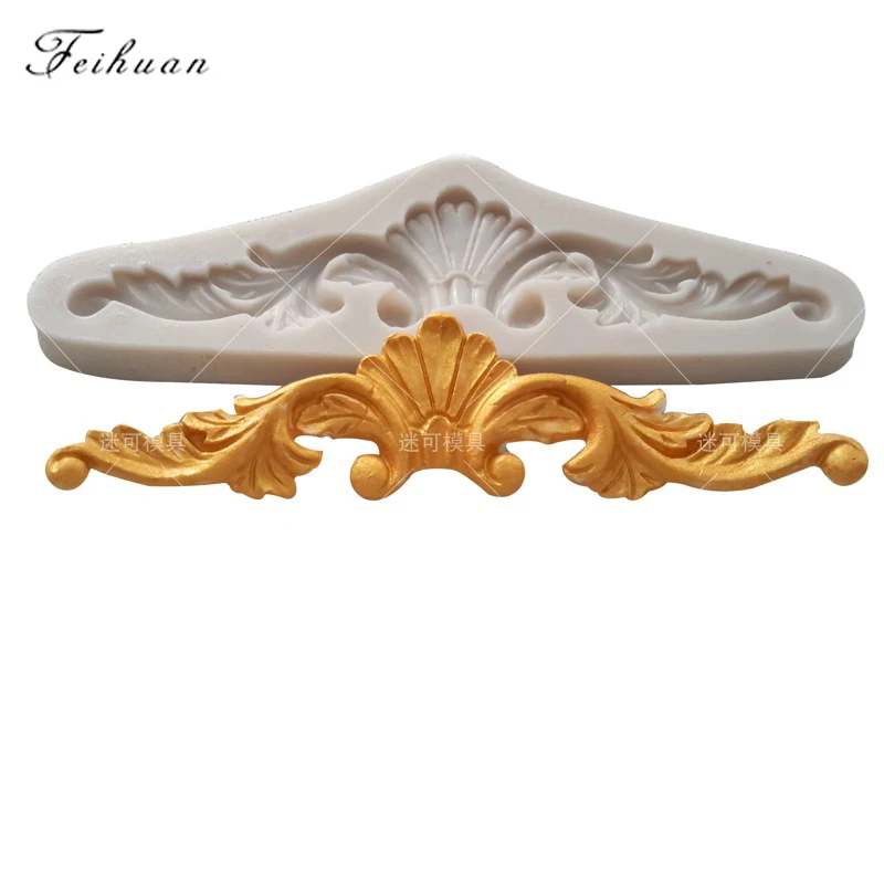 Sugarcraft Европейский Emboss инструмент для кондитерской помады силиконовые формы