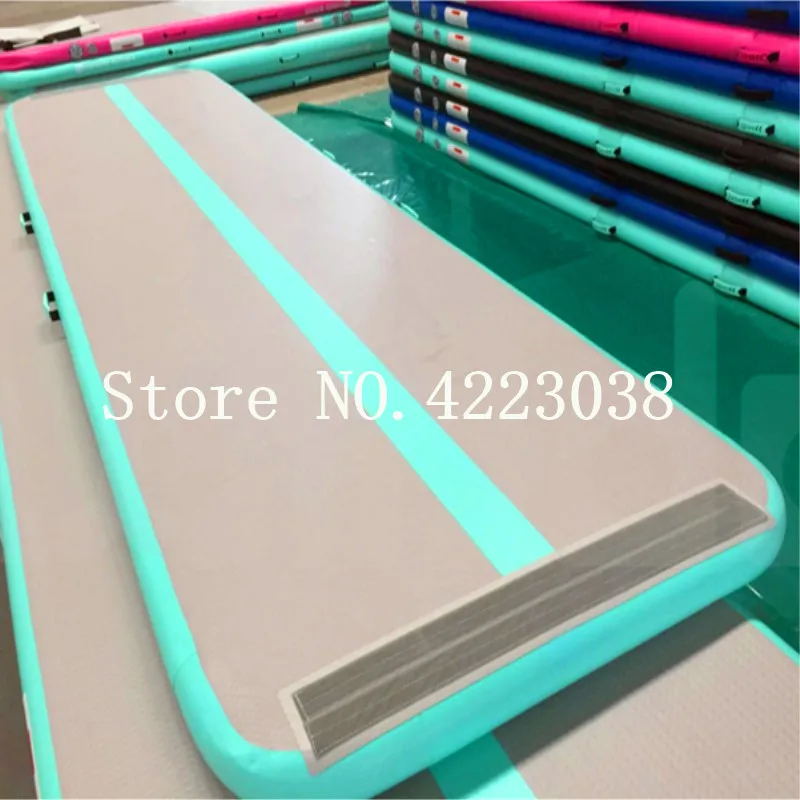 Купить Бесплатная доставка, 6 м, 7 м, 8 м, ширина 2 м, Dwf, матрас для акробатики, спортивный игровой коврик, надувная дорожка для тренажерного зала, прыга...