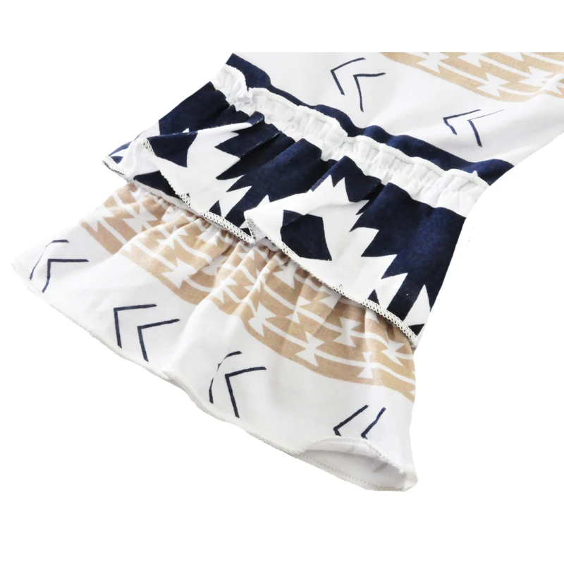 

Girls Clothing Sets 2017 New Summer Fashion Letter Girl Clothes Arrow T Shirt+Geometry Pants 2pcs Outfits Kids Baby Clothing Set