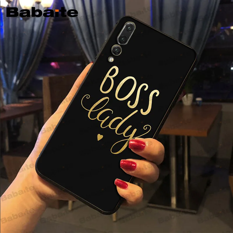 Babaite Boss Girl Lady like a boss сотовый Чехол для телефона huawei mate 10 lite p20lite p9lite nova 3i honor 8x mate20 pro funda