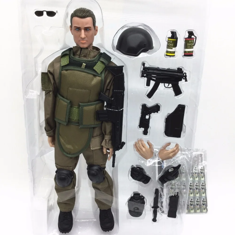 Экшн-фигурка спецназа PATTIZ 1/6 12 дюймов модель игрушки военная армия боевая игра