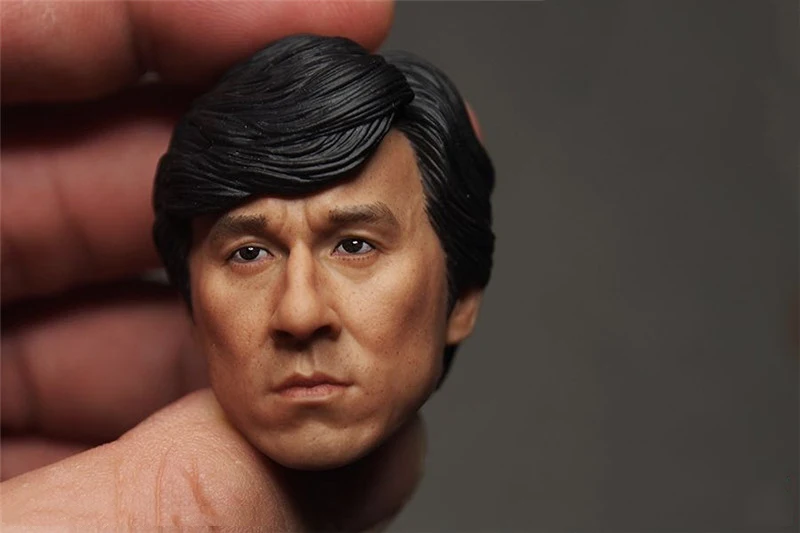 Модель головы 1/6 Джеки Чан для фигурок тела 12 дюймов|1/6 head|head sculpt1/6 head sculpt |