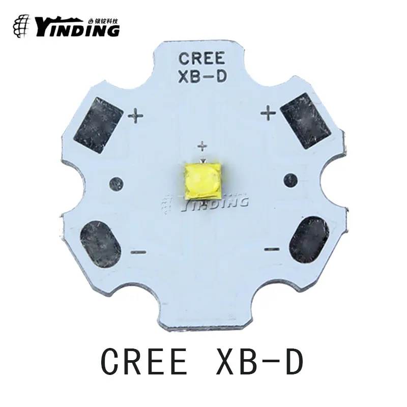 10 шт. Cree XLamp XB D XBD Q5 нейтральный белый 2600 3700K 3 Вт светодиодный эмиттер высокой