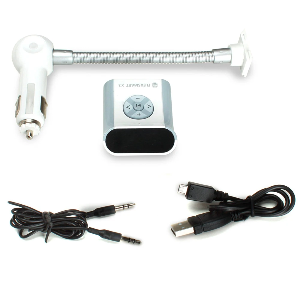 ADDKEY Беспроводной Связи Bluetooth Car Kit Fm-передатчик С USB Зарядное Устройство Mp3-плеер