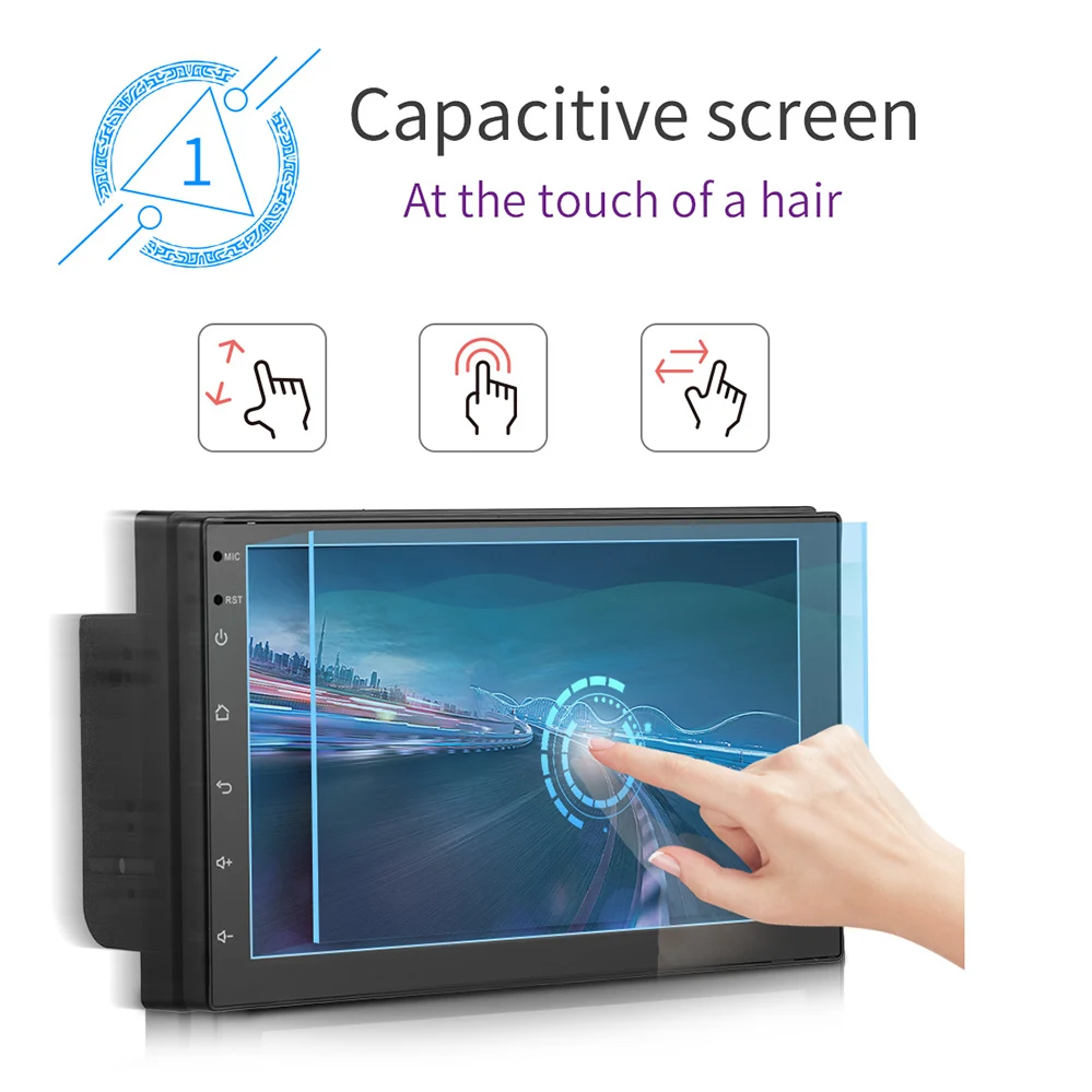 SWM gps Автомагнитола 2 Din Android 8 1 Авторадио 7 &quot 2din мультимедиа MP5 плеер сенсорный