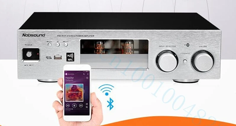 Nobsound PM5 Hi Fi 2 1 усилитель вакуумной трубки Bluetooth домашний аудио только USB/FLAC/APE 120 Вт +
