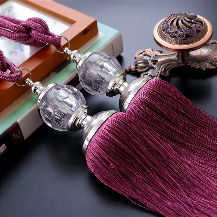 Разные цвета на выбор 71 см Декоративные занавески кисточки высокое качество Tieback