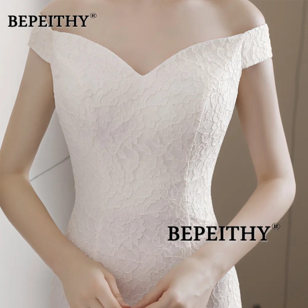 Vestido De Noiva свадебное платье Русалочки милое со шлейфом дешевые продажи кружевные