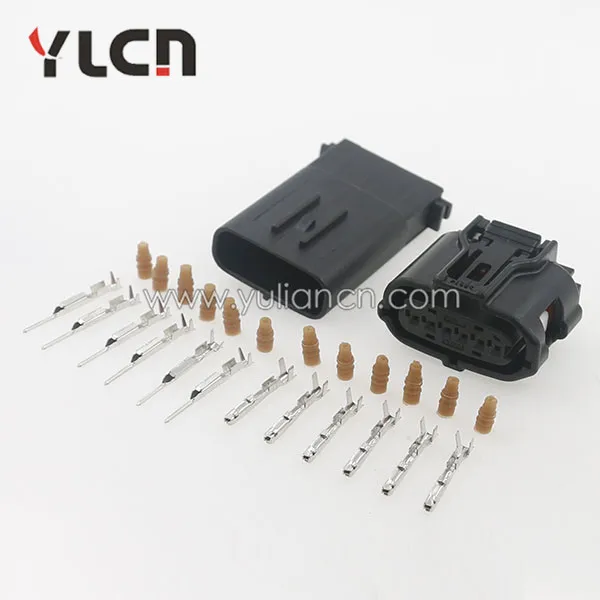 

Free shipping 3 sets 6 pin male female Auto Super waterproof Car connector