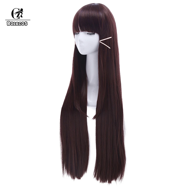 ROLECOS Kurosawa Dia Косплей LoveLive Sunshine головной убор прямые темно-красные Длинные