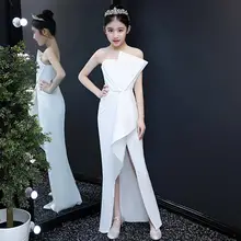 Лето 2019 платья высокого класса для девочек белое платье на