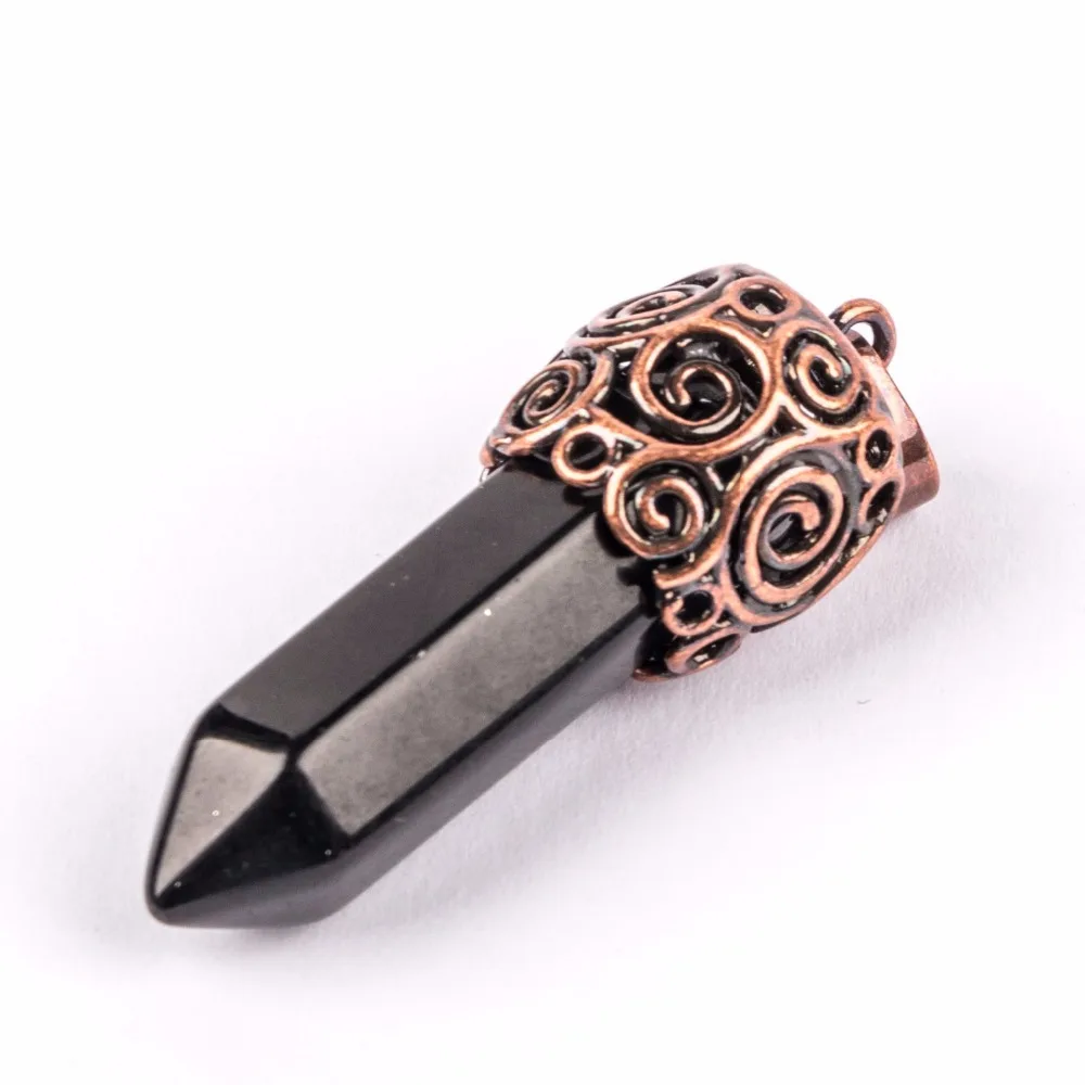 Подвески из шестигранного камня в стиле ретро подвески натурального лазурита