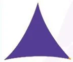 dark purple Обычный треугольник Водонепроницаемый солнцезащитный сетка солнцезащитный навес защита от ультрафиолета, от солнца навес тент сетки для навесов сад - Цвет: dark purple