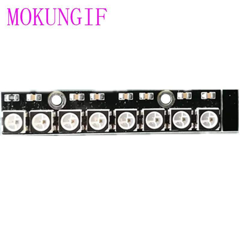 Mokungit 8 бит светодиоды Pixel SK6812 WS2812B 5050 красный зелёный синий + теплый белый