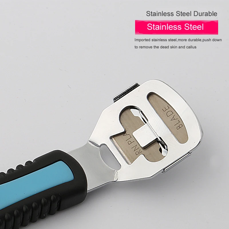 Инструмент для удаления омертвевшей кожи из нержавеющей стали строгальный