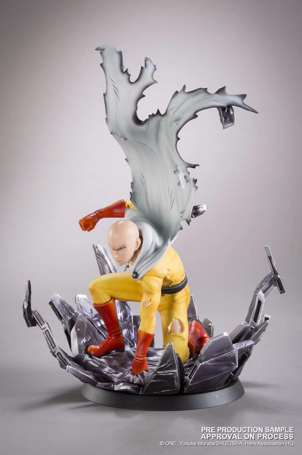Аниме 25 см Сайтама ONE PUNCH MAN Статуэтка из ПВХ Рисунок Модель Коллекция