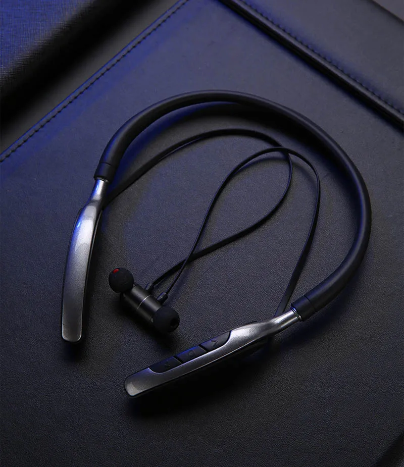 Bluetooth спортивные наушники, Спортивная гарнитура, поддержка MP3, TF карта, воспроизведение, BT вызов, стерео музыка, наушники с большим встроенным аккумулятором