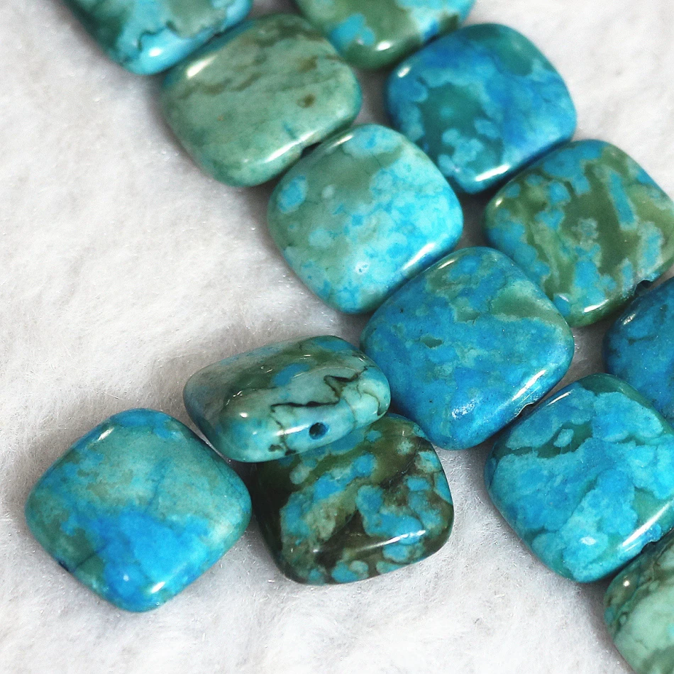 Crazy lace stone сердолик оникс 14x14 мм новый камень квадратной формы свободные бусины diy