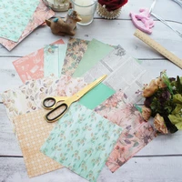 24 sheets diy 12 style 15 215 2cm afternoon garden theme craft paper scrapbooking creative paper diy gift use