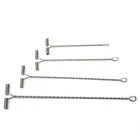 Rompin 10 шт. T-образная поперечная леска, 3-сторонняя рыболовная снасть, балансировка ветвей 6-12 см, крепкая снасть, рыболовный соединитель для карпа, аксессуары